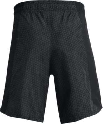 Under Armour Boy's X-Level Woven Printed Shorts Black M L XL